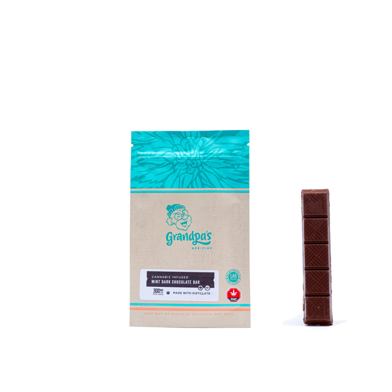 Grandpa’s – Mint Dark Chocolate Bar (300mg THC).jpg