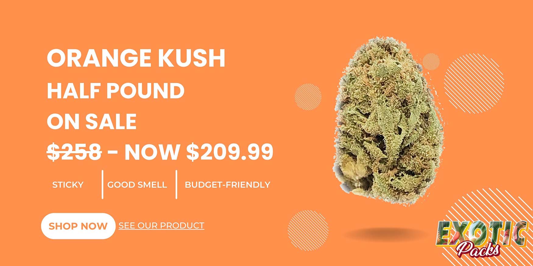 Orange kush Half pound on sale.jpg
