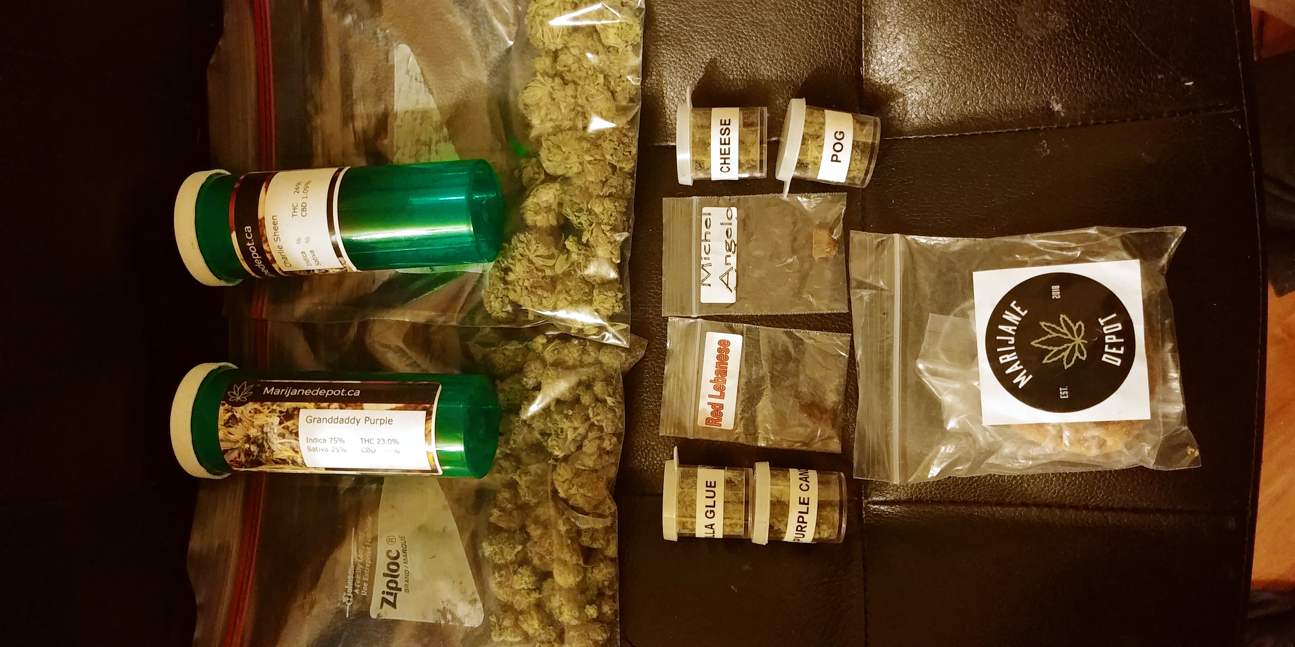 Pic of stuff, no bud pics